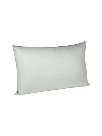 FLEURESSE | Satin Kissenbezug Royal Uni 2er 40x40cm Weiss | silber