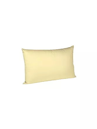 FLEURESSE | Satin Kissenbezug Royal Uni 2er 40x60cm Olive | gelb