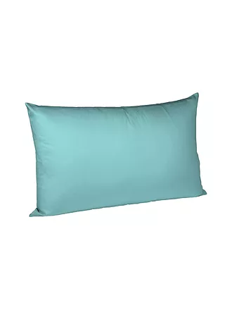 FLEURESSE | Satin Kissenbezug Royal Uni 2er 70x90cm Blau | petrol