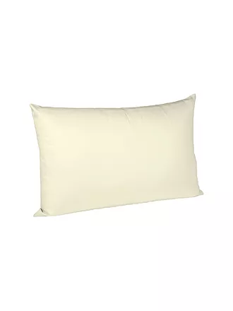 FLEURESSE | Satin Kissenbezug Royal Uni 2er 70x90cm Creme | beige