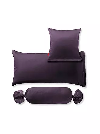 FLEURESSE | Satin Kissenbezug Royal Uni 2x 40x60cm Lavendel | hellblau