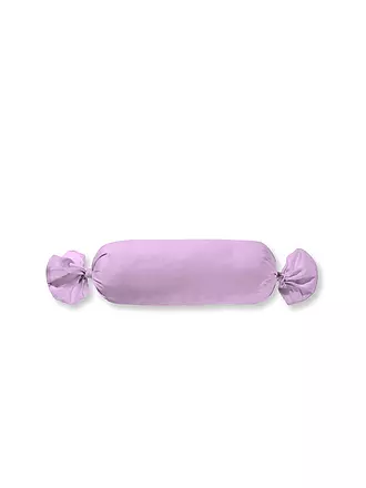 FLEURESSE | Satin Nackenrollenbezug Royal Uni 15x40cm Dunkelrot | lila