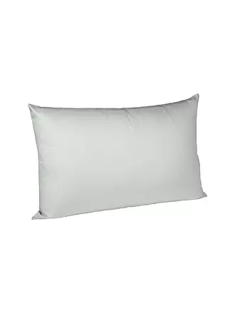 FLEURESSE | Satin Nackenrollenbezug Royal Uni 15x40cm Weiss | silber