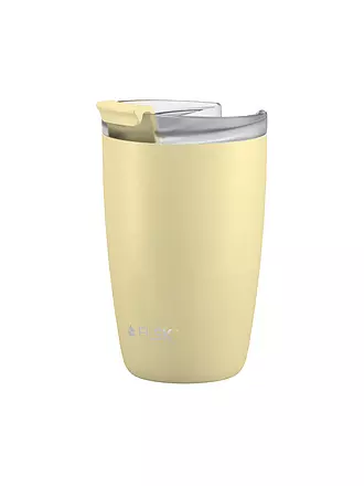 FLSK | Isolierbecher - Thermosbecher CUP Coffee to go-Becher 0,35l Lemon | koralle