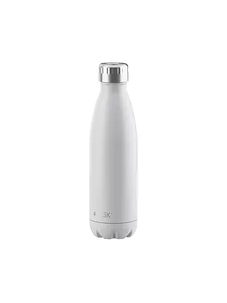 FLSK | Isolierflasche - Thermosflasche 0,5l Edelstahl White | silber