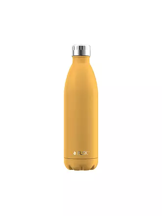 FLSK | Isolierflasche - Thermosflasche 0,75l Stainless | gelb