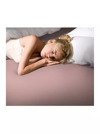 FORMESSE | Jersey-Spannleintuch BELLA DONNA  120/200 cm - 130/220 cm Anthrazit | rosa