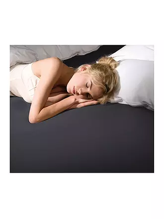 FORMESSE | Jersey-Spannleintuch BELLA DONNA  120/200 cm - 130/220 cm Atrose | grau