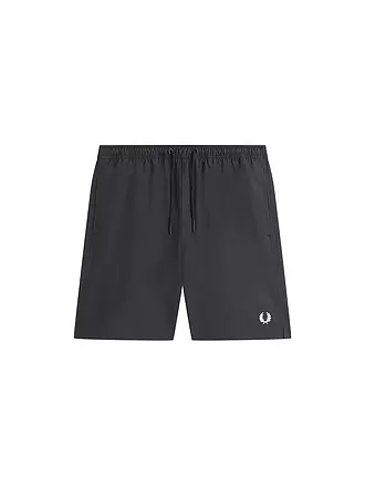 FRED PERRY | Badeshorts | schwarz