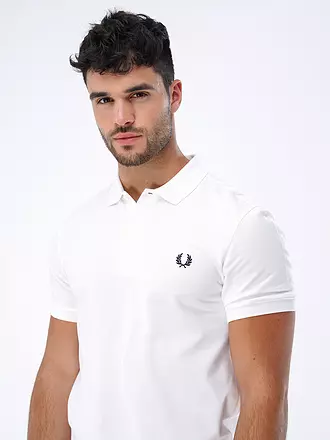 FRED PERRY | Poloshirt Slim-Fit | weiss