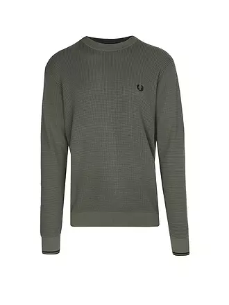 FRED PERRY | Pullover STITCH | creme
