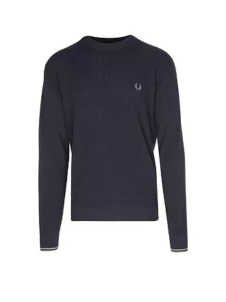 FRED PERRY | Pullover STITCH | blau