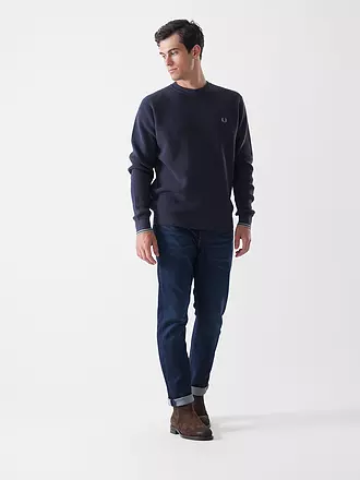 FRED PERRY | Pullover STITCH | blau