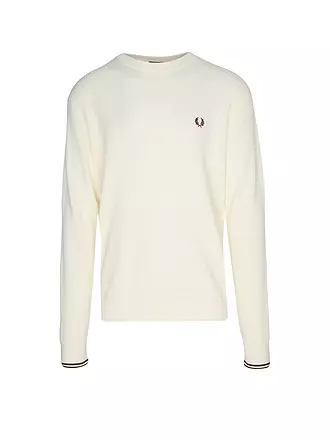 FRED PERRY | Pullover STITCH | creme