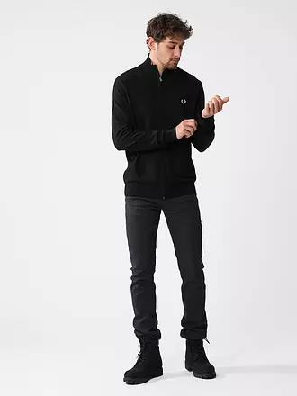 FRED PERRY | Strickjacke | schwarz
