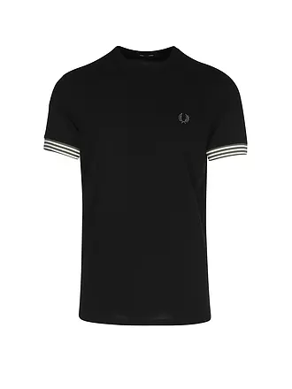 FRED PERRY | T-Shirt | schwarz