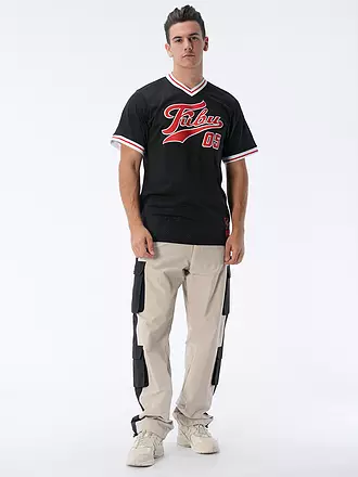 FUBU | T-Shirt VARSITY | schwarz