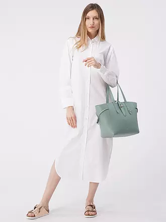 FURLA | Ledertasche - Shopper NET M | beige