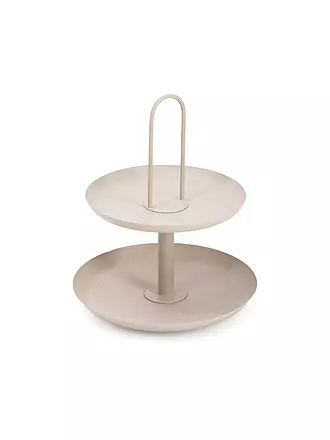 FYNCH HATTON | Etagere 2-stufig MANDAAZI Walnut | hellgrau