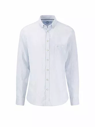 FYNCH HATTON | Leinenhemd Casual Fit | hellblau