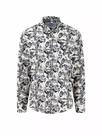 FYNCH HATTON | Leinenhemd Casual Fit | beige