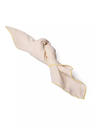 FYNCH HATTON | Leinenservietten 4 tlg. 50x50cm  Elephant Grey | beige