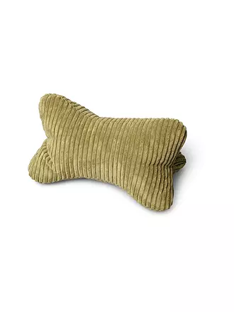 FYNCH HATTON | Lesekissen KARIAMA 37x16cm Leaf Green | hellgrau