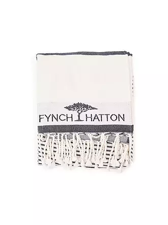 FYNCH HATTON | Strandtuch 100x200cm KITAMBAA Salbei | schwarz