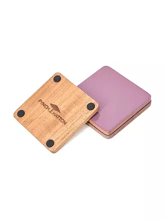 FYNCH HATTON | Untersetzer JALA 4 er Set 10x10cm Orchid | hellblau