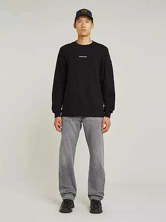 G-STAR RAW | Langarmshirt | schwarz