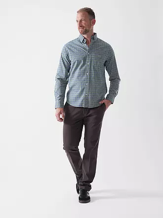 GANT | Hemd Regular Fit | dunkelgrün