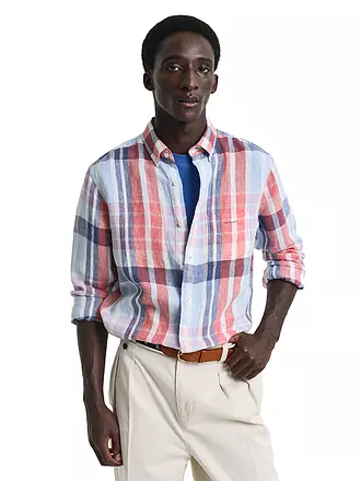 GANT | Leinenhemd Regular Fit | rot