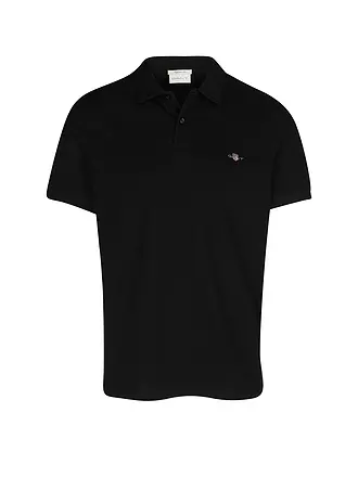 GANT | Poloshirt Regular Fit | schwarz