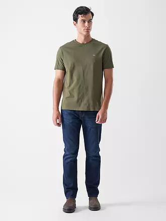 GANT | T-Shirt Regular Fit | dunkelgrün
