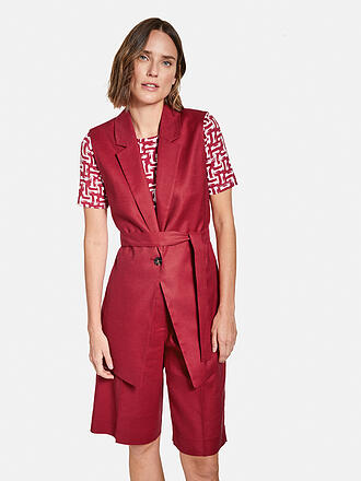 GERRY WEBER | Gilet | rot