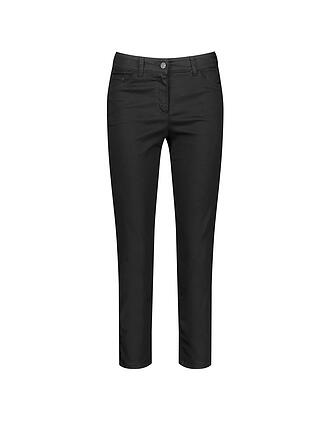 GERRY WEBER | Jeans Slim Fit 7/8 | schwarz