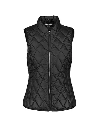 GERRY WEBER | Steppweste | schwarz