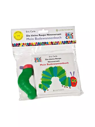 GERSTENBERG VERLAG | Die kleine Raupe Nimmersatt - Mein Badewannenbuch mit Spritztier | keine Farbe