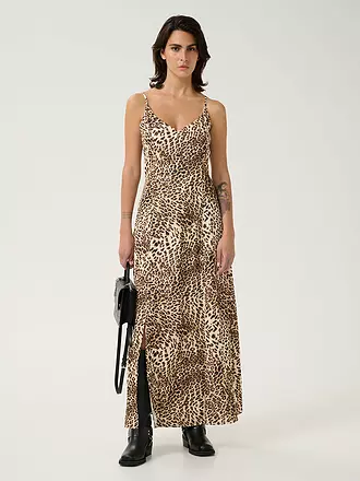 GESTUZ | Maxikleid LEELO | hellbraun