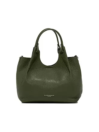 GIANNI CHIARINI | Ledertasche - Hobo Bag DUA | olive