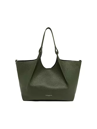 GIANNI CHIARINI | Ledertasche - Hobo Bag DUA | olive