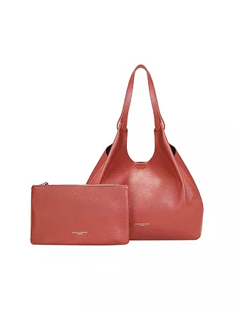 GIANNI CHIARINI | Ledertasche - Hobo Bag DUA | dunkelrot