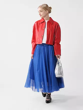 GIANNI CHIARINI | Ledertasche - Hobo Bag DUA | hellblau