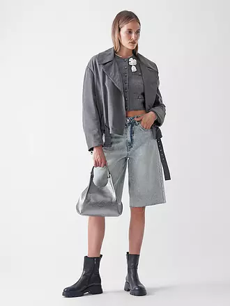 GIANNI CHIARINI | Ledertasche - Hobo Bag DUA | dunkelrot