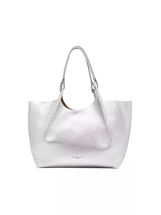 GIANNI CHIARINI | Ledertasche - Hobo DUA | silber