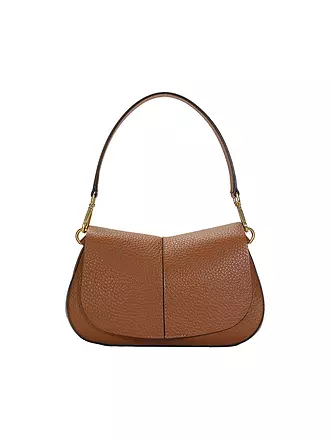 GIANNI CHIARINI | Ledertasche - Umhängetasche HELENA ROUND | camel