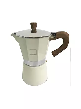 GNALI & ZANI | Espressokocher Venezia 6 Tassen Creme | creme