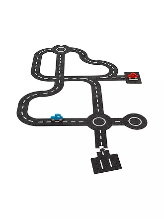 GOKI | Spielstraße mit 2 Fahrzeugen | keine Farbe