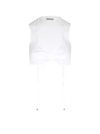 GOTTSEIDANK | Dirndlbluse MARESA | weiss