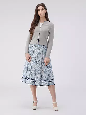 GOTTSEIDANK | Trachten Strickjacke  ALOSIA | grau
